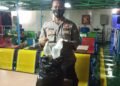 KP3 Pelabuhan Babang Amankan Miras Tak Bertuan dari KMP Lompa