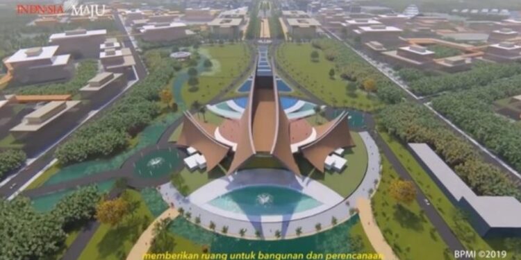 Inilah Penampakan Istana Presiden di Ibu Kota Baru