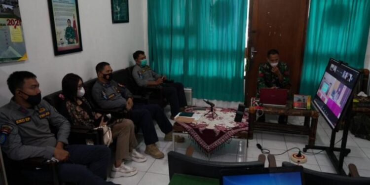 Diikuti Kapenrem 072/Pamungkas, Humas Polda DIY Gelar Pelatihan Public Relation Virtual