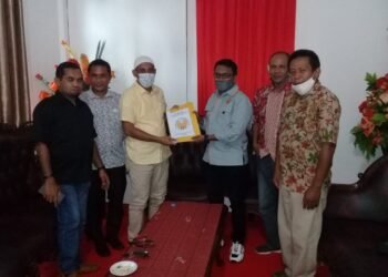 Lempeng Busantara Sambangi DPRD Minta Perdakan Nama Aset dan Jalan di Halsel