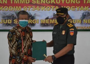 Capaian Pekerjaan 100 Persen, TMMD Tahap Kesatu Tahun 2021 Resmi Ditutup