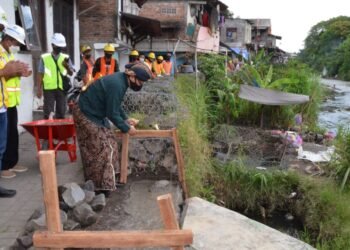 Pemko Yogyakarta Letakkan Batu Pertama Proyek Penataan Permukiman Kumuh