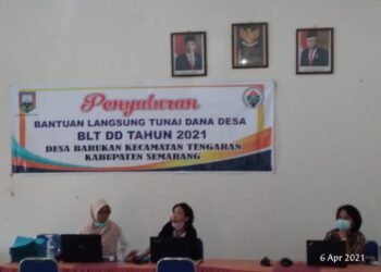 Tak Ada Potongan Administrasi Penyaluran BLT Desa Barukan