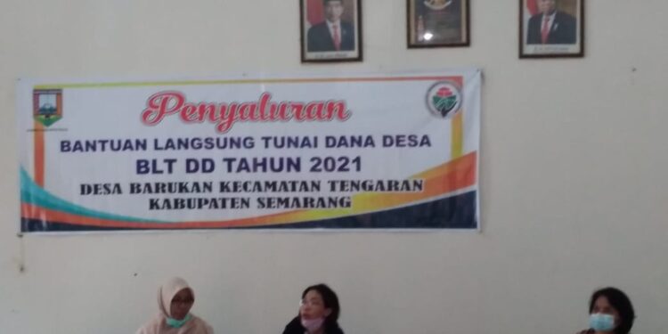 Tak Ada Potongan Administrasi Penyaluran BLT Desa Barukan