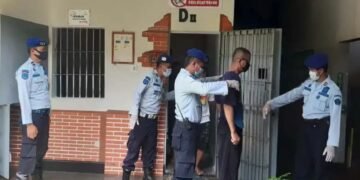 Operasi Gabungan Gelar Razia Lapas Kelas II B Cebongan Kabupaten Sleman