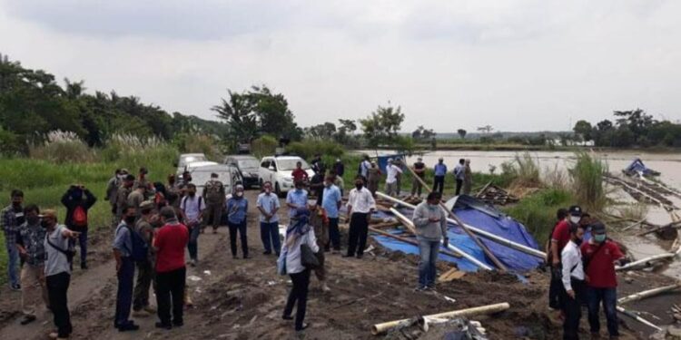 Penambang Pasir Liar di Sungai Progo Ditertibkan