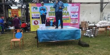 Jaga Imun Warga, Perwosi Kemantren Tegalrejo Gelar Senam Setiap Minggu Pagi