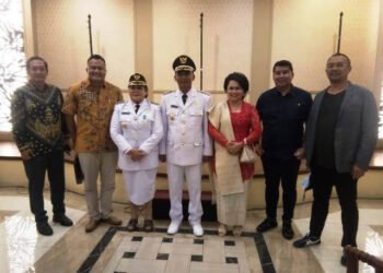 Bupati dan Wakil Bupati Karo Dilantik di Rumah Dinas Gubsu