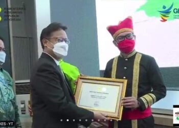 Minahasa Utara Terima Penghargaan Menteri Kesehatan RI