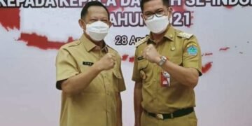 Bupati Minahasa Utara Ikut Rakor Bersama Jokowi di Kantor Mendagri
