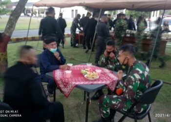Kompak, Satbrimob, Bataliyon 403 TNI AD, Paskhas 474 Adisutjipto dan MJC Adakan Bakti Sosial dan Buka Puasa Bersama