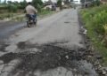 Lapor Pak Bupati: Belum Setahun Diaspal, Ruas Jalan Simpang Empat Surbakti Mulai Rusak