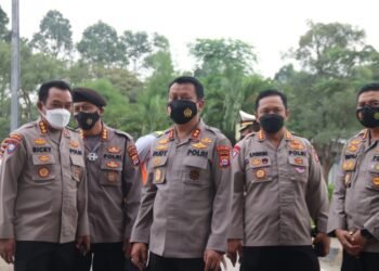 Kapolda Banten Tinjau Pos Pengamanan Lebaran