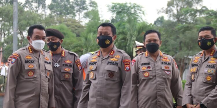 Kapolda Banten Tinjau Pos Pengamanan Lebaran