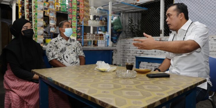 Edukasi PPKM Darurat, Wakil Wali Kota Temui Rakesh