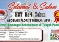 Asosiasi Florist Medan Akan Rayakan HUT yang Ke-4