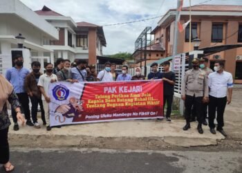 Bima Tabagsel Kembali Unjuk Rasa Minta Kejari Padangsidimpuan Usut Dugaan Dana Fiktif Desa Batang Bahal