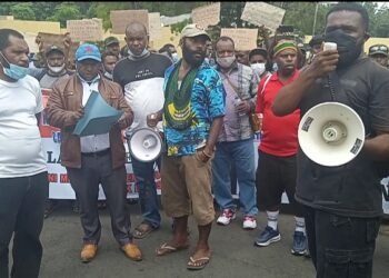 Tim Koalisi Yalimo Menang Datangi Polda Papua Tuntut Keadilan