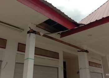 Proyek Pembangunan Pasar Pagaran Diduga Dikerjakan Asal Jadi