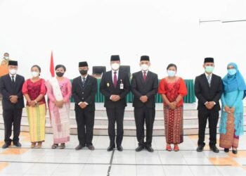 Camat Pakkat Dilantik Jadi Kadis PUPR Humbahas
