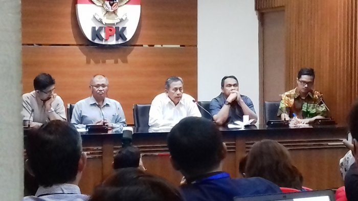 Empat tersangka OTT KPK kasus Suap WTP