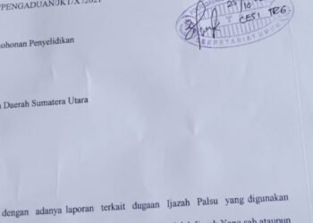 Diduga Palsu, LBH Sekolah Laporkan Ijazah Kadis Inspektorat Kabupaten Tapanuli Utara