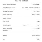 Tanda Bukti transaksi