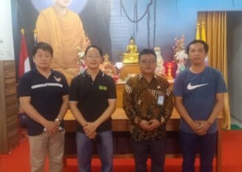 Kakan Kemenag Taput Kunjungi Majelis Buddhayana Indonesia