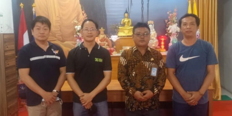 Kakan Kemenag Taput Kunjungi Majelis Buddhayana Indonesia