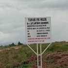 Inilah tanah Mantan Anggota DPR RI Anton Sihombing diduga dirampas Pemkab Taput