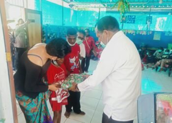 Bupati Resmikan Sekretariat Warga Difable di Kabupaten Nabire