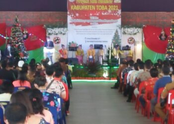 Thema Natal Oikumene Kabupaten Toba Tahun 2021 “Cinta Kasih Kristus Yang Menggerakkan Persaudaraan”