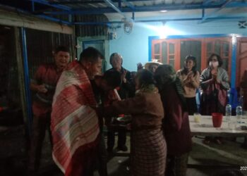Pulang Kampung ke Siborongborong, AKP Jhanpiter Napitupulu Tiap Tahun Ajak Warga “Bona Taon”