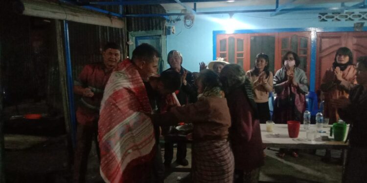 Pulang Kampung ke Siborongborong, AKP Jhanpiter Napitupulu Tiap Tahun Ajak Warga “Bona Taon”
