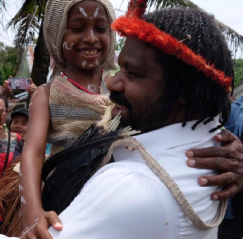 Ketua Lembaga Masyarakat Adat (LMA) Propinsi Papua Dr Lenis Kogoya Mhum