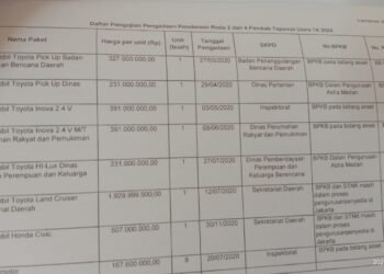 Mencurigakan, KPK dan Kejagung Diminta Selidiki Penggunaan APBD TA 2020 dan Pinjaman Dana PEN di Taput