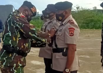 Sat Brimobda Polda Papua Kukuhkan Pasi Ops, Danki 1, 2, 3 dan 4 Batalyon C Pelopor