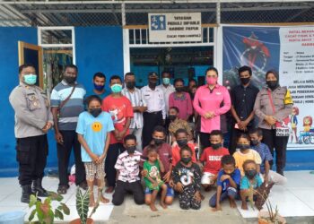 Dinas Pendidikan Tinjau PKBM Muda-mudi Papua Hebat Milik Yayasan Peduli Difabel Nabire