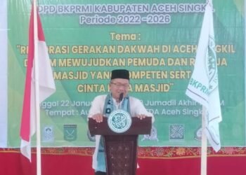 Sekda Singkil Buka Musda BKPRMI Ke II
