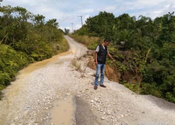 Belum ada tindak lanjut Pemkab Singkil tentang Perbaikan Jalan Lintas Desa Lae Sipola