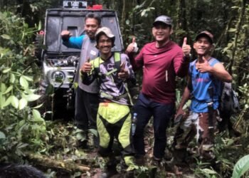 Offroad Club Must Run Tuning Tembus Jalur Hutan Terjal Penghubung Antar Dua Kabupaten di Sumut