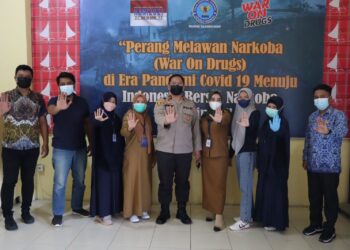 Dukung Percepatan Penanggulangan dan Pencegahan Covid 19, BNNP Sulbar Adakan Vaksinasi Dosis III Booster