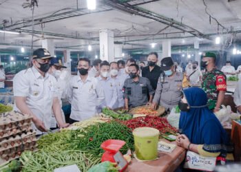 Bobby Nasution Minta Fasilitas Pasar Petisah Yang Rusak Diperbaiki