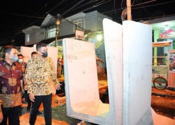 Pasca Peninjauan Bobby Nasution, Dinas PU Awasi Ketat Pekerjaan Pemasangan U-Ditch