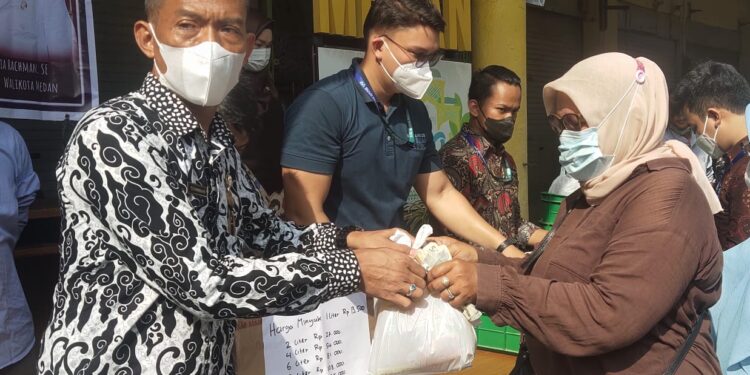 Pemko Medan Kembali Gelar Operasi Pasar Minyak Goreng Murah, Harga Per Liter Rp13.500
