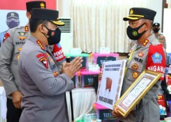 Kapolres Singkil Ucap Terima Kasih Atas Penghargaan Kapolri Mengenai Pencapaian Vaksinasi Covid 19