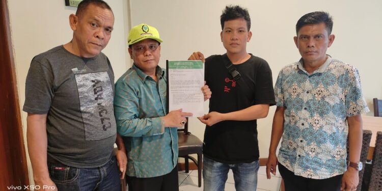 Kelompok Tani Hutan Sejahtera Gunung Baringin Tapsel Laporkan PT PLS ke SBSI 1992