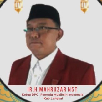 Ketua DPC Pemuda Muslimin Indonesia Ir Mahruzar Nasution