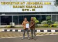 KTH Sejahtera Gunung Baringin Tapsel Serahkan Pengaduan ke Ketua DPR RI