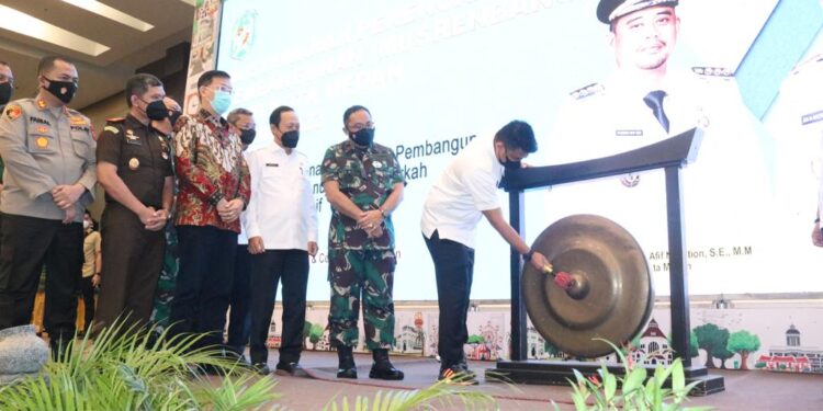 Buka Musrenbang RKPD 2023, Bobby Nasution Ingin 2024 Warga Bisa Berobat dengan Gunakan KTP